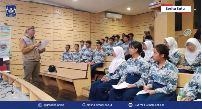 Kegiatan Pelatihan Jurnalistik SMPN 1 Cimahi