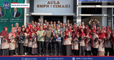 Kegiatan MPLS SMP Negeri 1 Cimahi di isi dengan Sosialisasi Gerakan menabung yang dihadiri PJ Walikota Cimahi