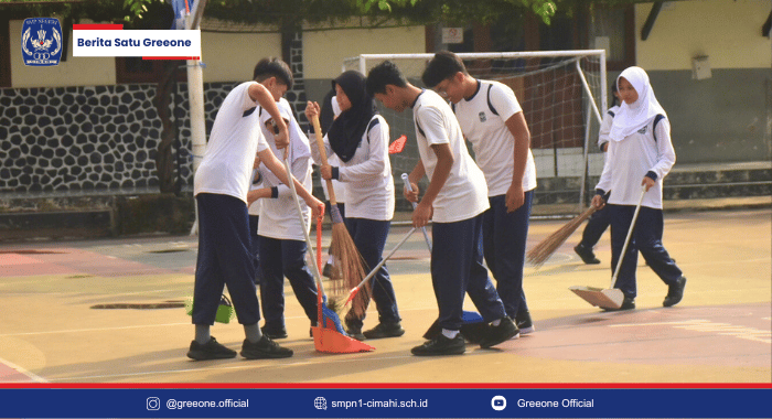 Warga Greeone dalam World Cleanup Day 2025