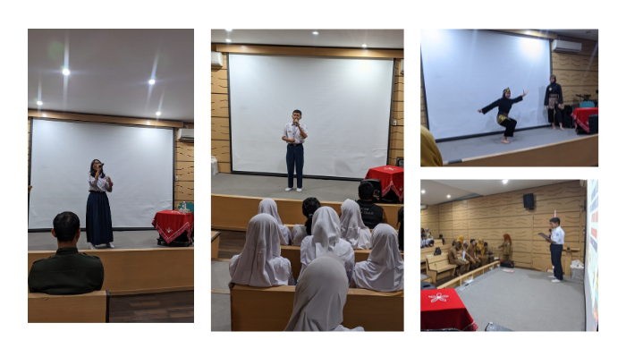 tampilan peserta didik kegiatan kurasi talenta siswa berprestasi